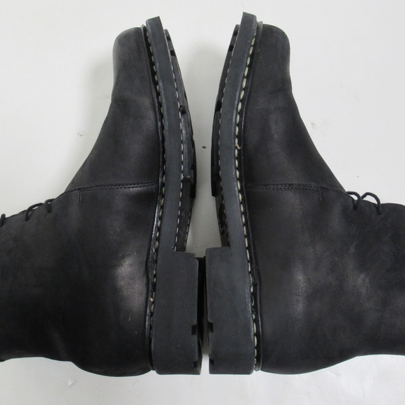 Paraboot Men's Lace Up Leather Boot Paratex Soles Black 7.5 US / 6.5 UK / 40 EU - Picture 9 of 12